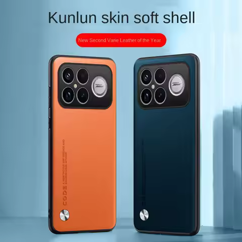 Plain Leather Case For Poco F8 Ultra f8 pro POCO F7 ultra X7 M7 Pro F6 X6 M6 f5 X5 POCO C85 C75 C65 