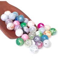 (15 grains) MIXED AGATE STONE PATTERN 8 mm