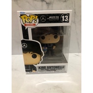 Funko pop racing kimi Antonelli mercedes amg F1 FREE KIMK ANTONELLI HELMET KEYCHAIN