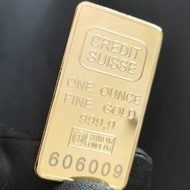 Swiss 1 oz Gold Nugget Gold Bar one Commemorative Coin Tablet Gold Nugget Random Nugget Ornament Col
