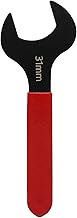 Single Carbon Steel Wrench, 31mm U-Shaped Open Ended Spanner with Red Shank Grey Finish for Automoti