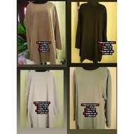 BLOUSE PLAIN PLUS ➕ SIZE 3XXL