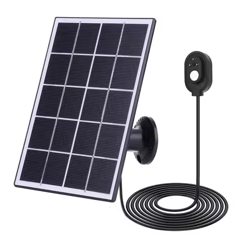 10W Solar Panel For Arlo Ultra for Arlo Pro 5S/4/3 Camera Outdoor IP65 Waterproof Charging Panel 5V