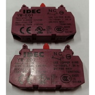 110581 Add on Contact Y Series 1NC IDEC IZUMI 1NC YW-E01