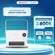Máy sưởi nhà tắm Ceramic Lumias H08B - 2000W - 2 mức nhiệt - Treo tường tiện lợi có giá treo khăn