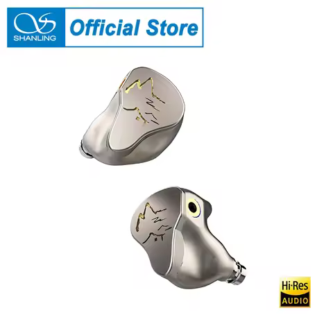 SHANLING ME900 2DD+6BA 8 Drivers Hybrid In-Ear Earphone Hi-Res Audio Earbud 2.5/3.5/4.4mm Plugs MMCX