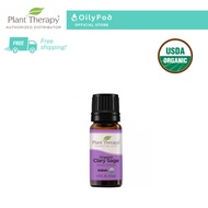 Plant Therapy Clary Sage Organic Essential Oil (10ml)