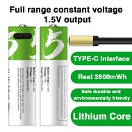 Type-C USB Rechargeable Battery High Capacity 1.5V AAA C2&9V Lithium Battery For RC Helicopter Model