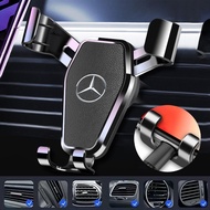 Mercedes Benz Car Dashboard Phone Holder Air Conditioning Vent Navigation  Gravity Phone Holder For 