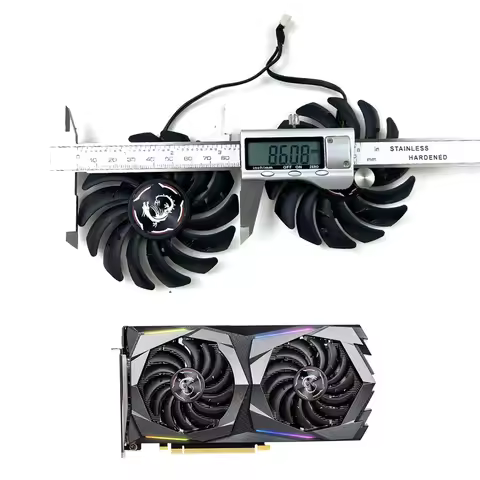 PLD09210S12HH 4PIN GTX1660 1650 S GPU FAN For MSI GTX 1650 1660 Ti Super GAMING X Graphics Card Fan