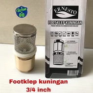 Ernesto 3/ 4" brass valve Foot