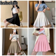 HSHELAN Tennis Skirt, Skirt with Shorts Underneath Lining Shorts Mini Skirt, Trendy Athletic Tennis Skirt Black/White Women Golf Skirt Preppy Skirt Women