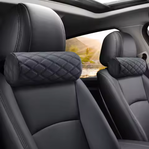 Universal Car Headrest for AUDI Q5 Q2 Q3 Q6 Q7 Q8 S1 S4 S5 S6 SQ5 RS3 RS4 RS5 RS6 TT Car Interior Ac