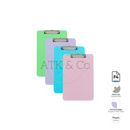 Joyko CLB-69F4 F4 Exam Chest Road Board - Clipboard Pastel Color Folio Clip Board