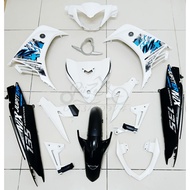 Original Cover Set Jupiter Mx135 Putih Biru 4s 2014
