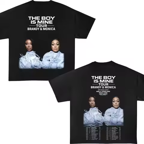 The Boy is Mine Tour Shirt – Brandy and Monica Concert Tee, 90s R&B T-Shirt