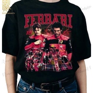 Charles Leclerc Carlos Sainz racing 90s Vintage Shirt