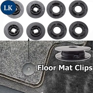 LK 4pcs Automobile Floor Mat Clips for Audi Skoda VW Passat Polo Golf Jetta Car Floor Mat Clips Car 