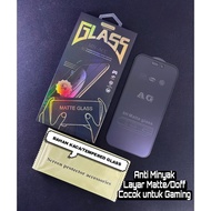 TEMPERED GLASSS MATTE SAMSUNG A11 M11 A12 M12 A21 A21S A31 A51 A71 A32 A52 A52S A72 A22 4G 5G NOTE 1