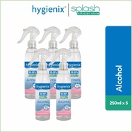 Hygienix)Od}Germ-Kill!z.Alcohol)SR}with>ng}Moisturizer?Py~Trigger?CV~Spray?pC~250ml?WZ~Set of 5