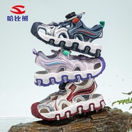 Sandle budak lelaki sandal nike kids Harpy Bear Summer Children's Toe-Covered Sandals Rotating Butto