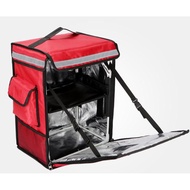 ▽⊕℗【CRAZY PROMO】42L Food Delivery Bag Thermal Backpack Warmer Cooler Beg Penghantaran
