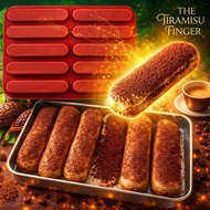 Silicone Tiramisu Finger Biscuit Mould Chocolate Finger  Bar mould