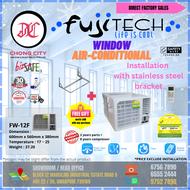 WINDOW AIRCON [FUJITECH] [FW-12F][With installation]