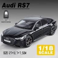 LEO 1:18 Audi RS7 Diecast โมเดล รถอัลลอยด์รถยนต์ของเล่นคอลเลกชันของขวัญสําหรับเด็กชายสาว ของเล่นเด็ก