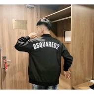 HOT Jacket Dsquared2 Genuine White Rainbow Letters 2 Layers - DSQ Trend Winter 2026 Windbreaker