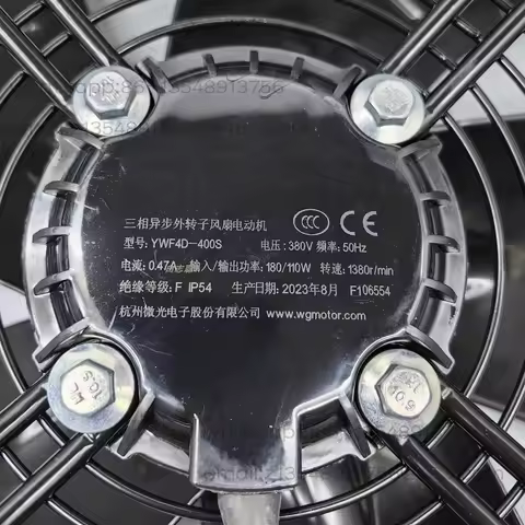 Three-phase asynchronous external rotor fan motor YWF4D-400S cold storage fan condenser cooling moto