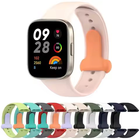 Silicone Strap for Redmi Watch 3 Watchbands Replacement Bracelet For Redmi Watch 3 Wristband Correa 