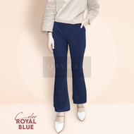 QAYRAA Seluar Palazo POCKET Botcut Slimfit LAICI / Ladies Bootcut Palazzo Casual Pants - Free Size