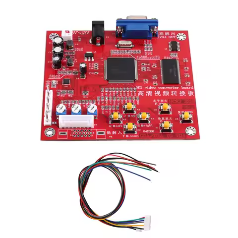 N67R--Arcade Game Console Video Game Converter Board CGA To VGA Adapter Board,Arcade Game Console Vi