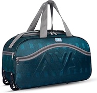 Rio Duffle Wheeler Bag | Waterproof Strolley Duffle Bag | 2 Wheel Duffel Bag | Luggage Bag with Adju