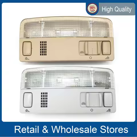 Gray Beige Dome Light Reading Lamp For VW Passat B5 Touran For Skoda Octavia 3B0 947 105 1TD 947 105