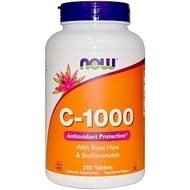 Now Foods Vitamin C 維他命C 1000毫克，250粒裝