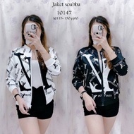 WOMEN'S BOMBER JACKET / SCUBA JACKET