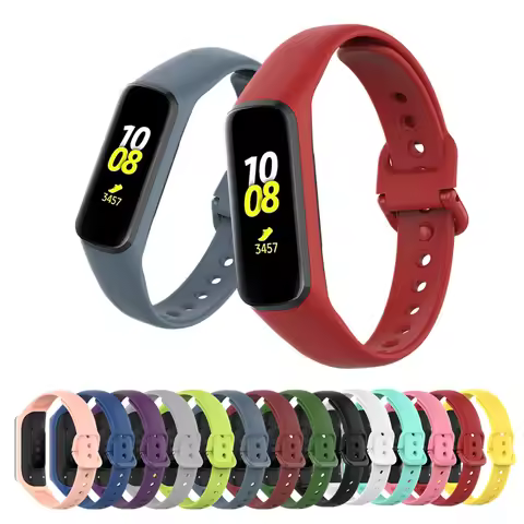 Silicone Sport Band Straps For Samsung Galaxy Fit 2 SM-R220 Bracelet Smart Watch band For Samsung Ga