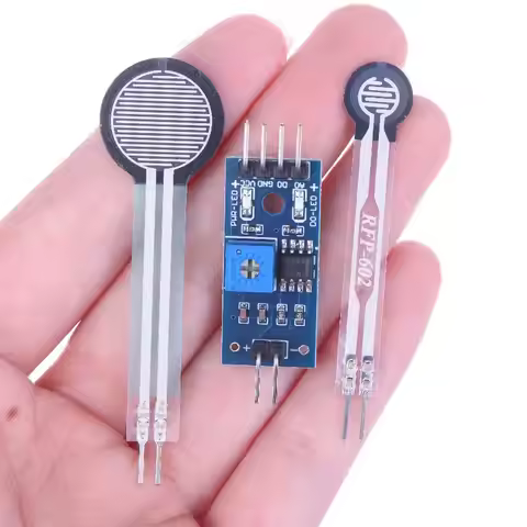 1Pc FSR402 Resistive Membrane Pressure Sensor Module - Flexible Force Sensitive Analog Load Cell 4/5