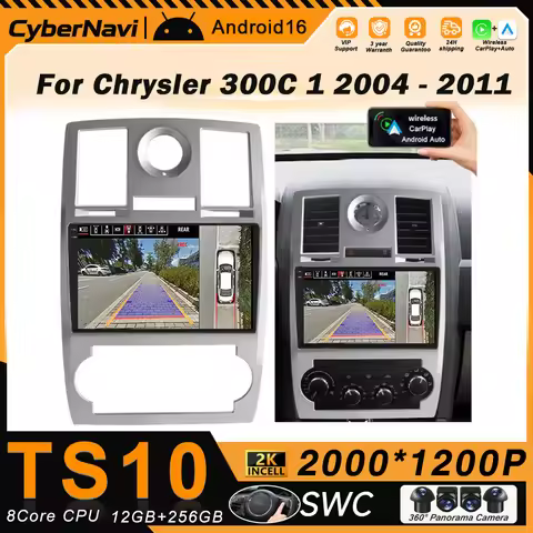 Android For Chrysler 300C 1 2004-2011 Car Radio Player Stereo Head Unit Intelligent Systems Bluetoot