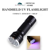 1Pcs 21LED UV Light 395-400nm Led UV Flashlight Torch Light Lamp Safety UV Detection