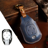 [op102] 4 5 Bottons Leatehr Car Key Case Cover Keychain for 2021-2023 GAC Trumpchi M8 Gm8 Empow J11 