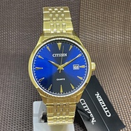 Citizen DZ0062-58L Gold Stainless Steel Blue Analog Quartz Men's Classic Watch