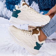 Sneakers Women Warm Fleece Lining Casual Trendy Shoes Outdoor Fashion All-Match Dad Student Running 