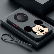 Honor X9a 5G 2023 X8 5G X6 X9 5G X9A Hybrid Silicone Soft TPU + Hard Back Cover Mickey Mouse Skin Fe