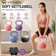 【Free glove】Soft Kettlebell 2KG-12KG High Security Soft Shell PVC Home Workout Fitness Equipment Mem