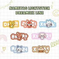 Nametag Lightstick/Lightstick Deco NCT DREAM DREAMIEZ LINE