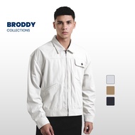 Emba Denim - Broddy Jaket Pria Corduroy Boxy Casual Collection Basic Fit