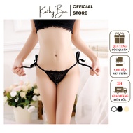 Q38 Lace Panties with Strings on Both Sides and Slit Kathy Bra Super Beautiful sexy Style Beautiful 